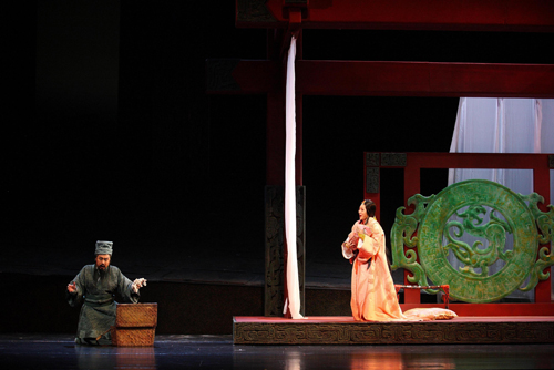 2011年6月20日,由国家大剧院创作排演的原创歌剧《赵氏孤儿》首度公演